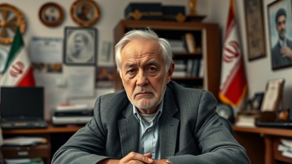 US holds all the cards against Iran: serious older man in office setting.