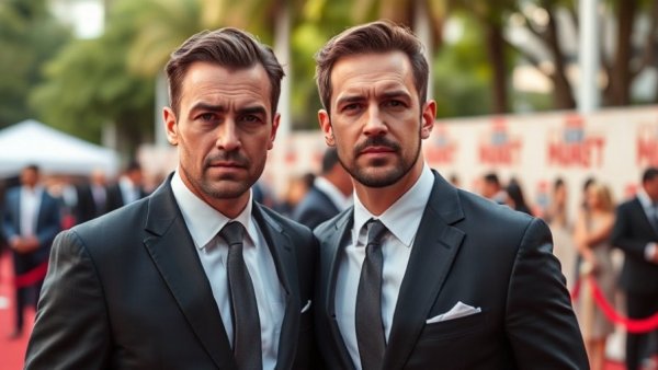 US-China tensions AI theft, two leaders on red carpet event.