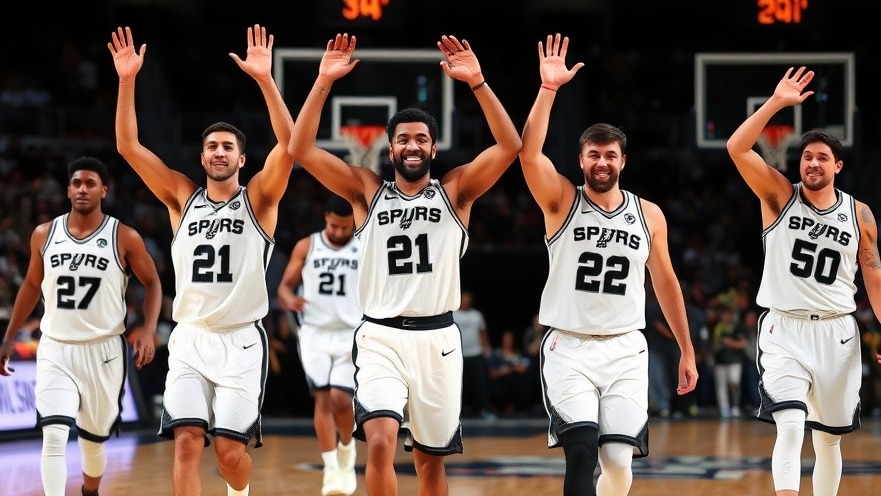 San Antonio Spurs highlights poster for Game 3 matchup.