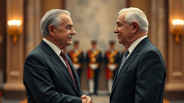 King Charles visit to the U.S.: two men in conversation