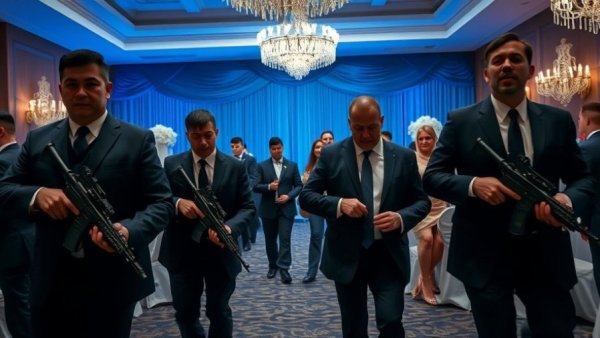 Security officers at White House Correspondents' Dinner.