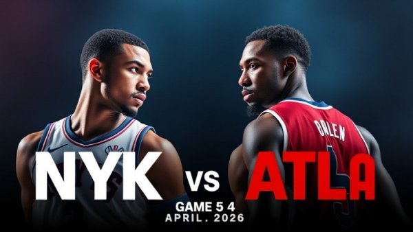 NBA Playoffs Recap poster with basketball players for Game 4.