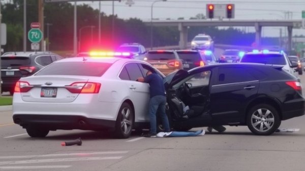 Pedestrian hospitalized in multi-car crash on Gulf Freeway at Scott Street, Houston police say