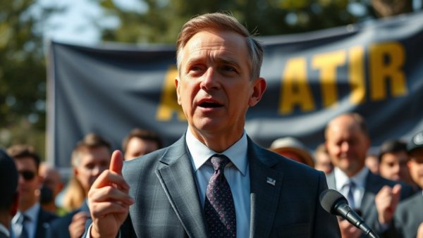 Public speech at press conference on racial equity plan.