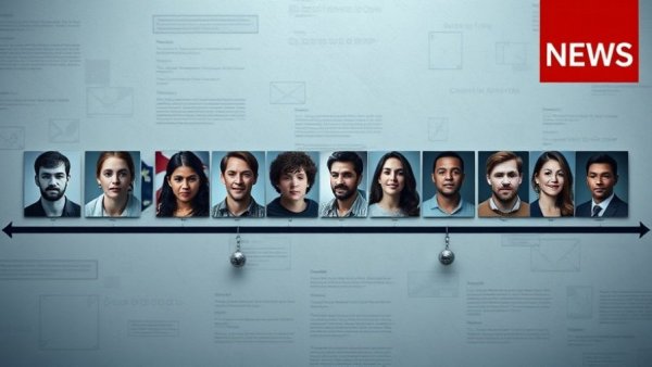 Death of UFO whistleblower timeline with news logo and photos.