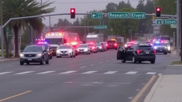 Traffic Fatality in the 9300 block of Research Boulevard SB