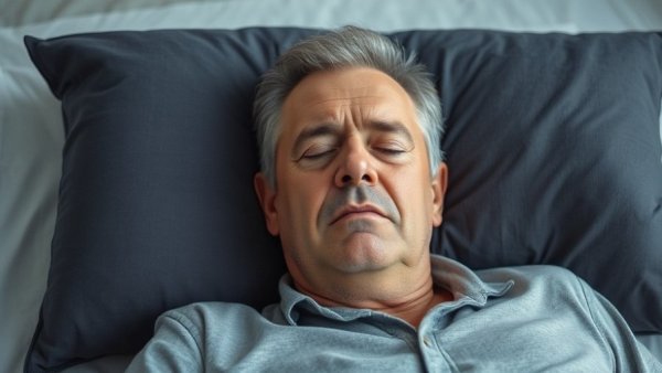 Middle-aged man looking exhausted, highlighting fatigue causes.