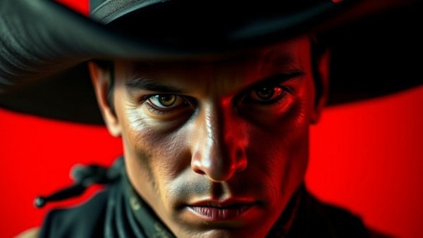 Intense close-up on Shaboozey Outlaws Never Die Tour poster.