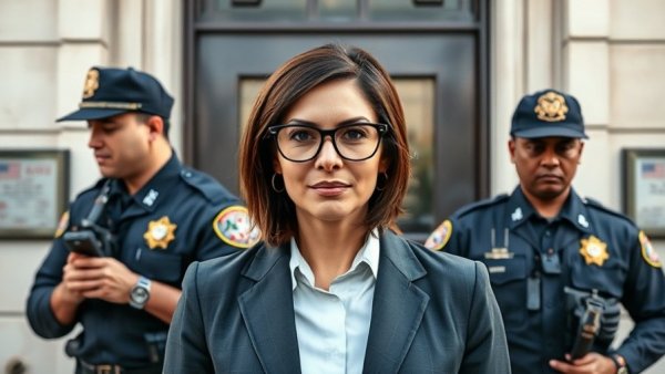 Federal grand jury indicts assault of TPUSA reporter; police and border patrol image.