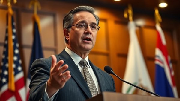 DHS Funding Crisis speech by government official, confident address