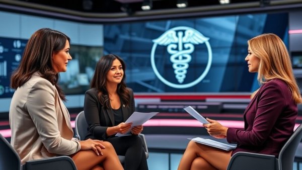 Studio interview discussing new treatment for Type 1 Diabetes