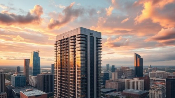 Modern apartment highlighting Dallas real estate market.