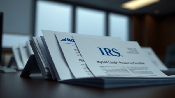 IRS letters on desk representing COVID-era refunds.