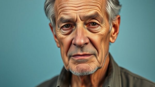 Elderly man portrait for Silver Alert Austin announcement.