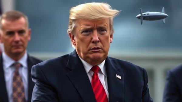 Trump gives hints of what's coming in a new batch of UFO files