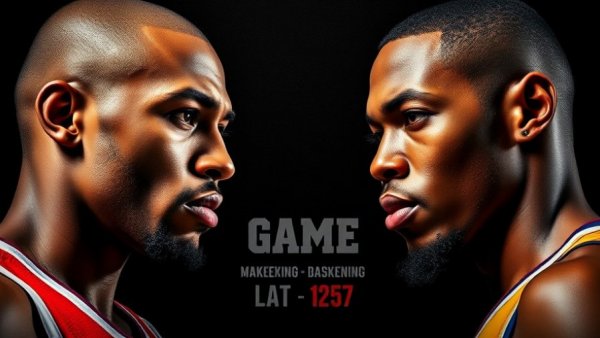 Intense Cavaliers vs Raptors Game 7 highlights poster with players.