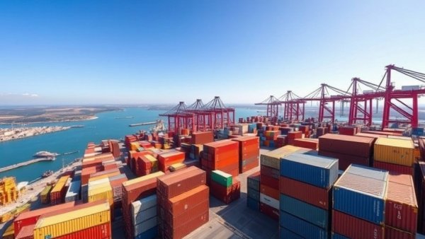 Port Houston expansion grant facilitates container organization.