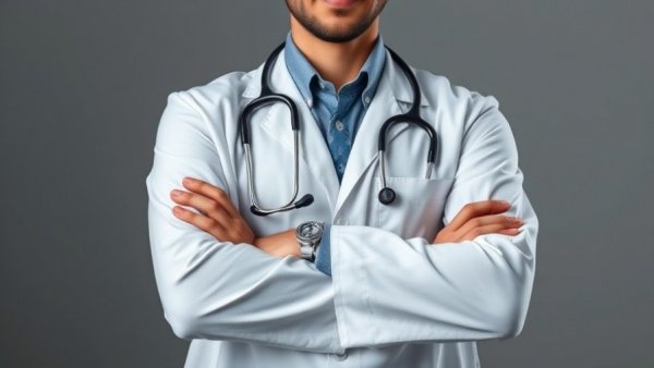 Doctor in white coat with stethoscope symbolizing Houston medical schools dual degrees.