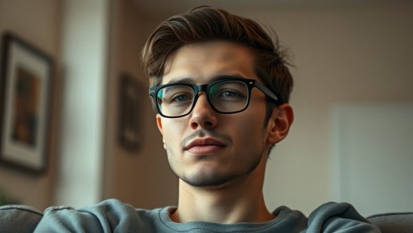 Texas DACA recipient in a neutral indoor setting.