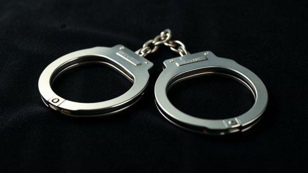 Handcuffs symbolizing law enforcement related to Dallas News Shooting.