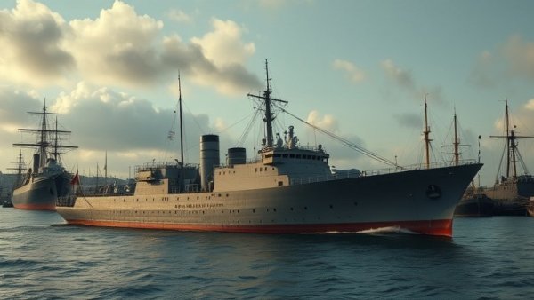 Naval ship in harbor, symbolizing Breaking news Iran US negotiations