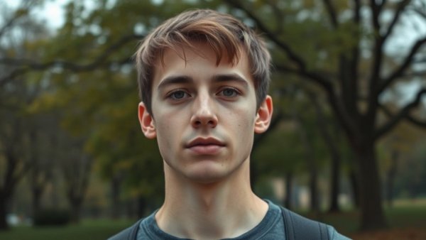Young man outdoors in Spring Texas, missing person appeal.