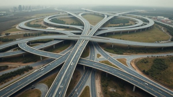 Houston ammonia disaster highway interchange aerial view