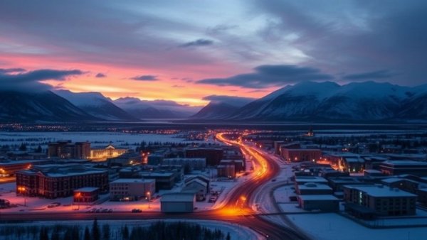 Timelapse video shows last sunrise in Alaskan city for next 84 days