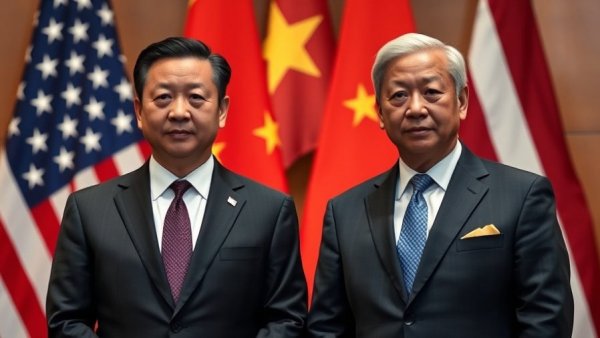 Key figures at Trump Xi meeting in China, diplomatic backdrop.