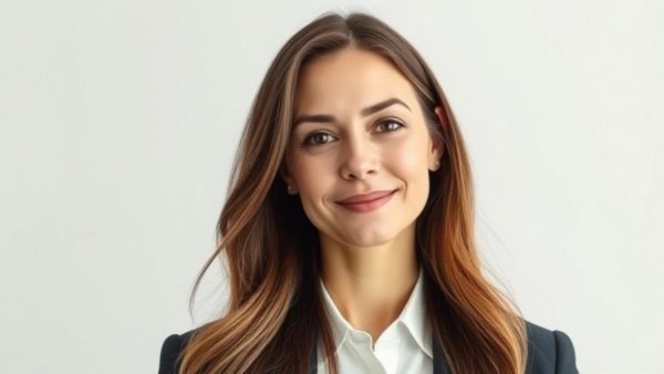 Professional portrait of unidentified woman, related to foreign influence in local politics.