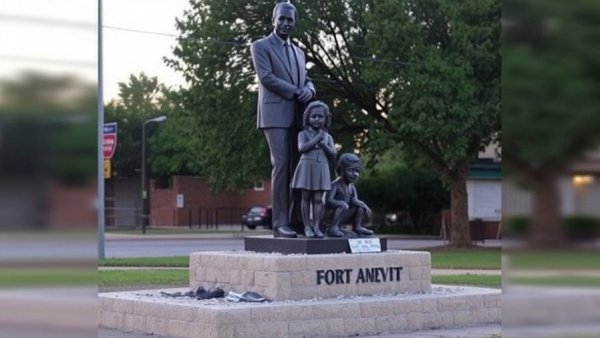 Hit-and-run crashes leave Fort Worth civil rights monuments damaged