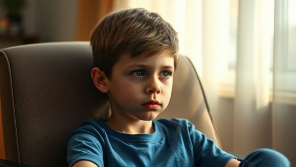 Dallas news missing boy report featuring a young boy indoors.