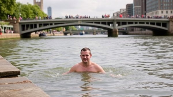 ‘You feel you’ve conquered the world’: a Thames swimmer on the river’s first bathing site in London