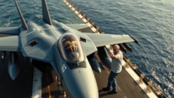 US Iran military operations with fighter jet on carrier