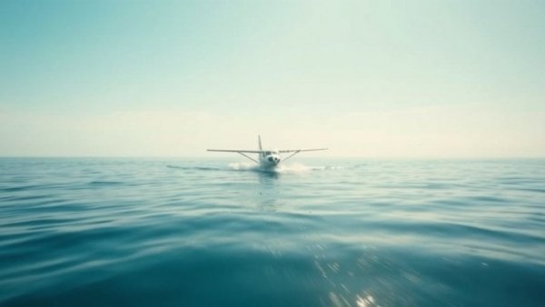 Small plane crash landing in ocean near Ocean City, MD.