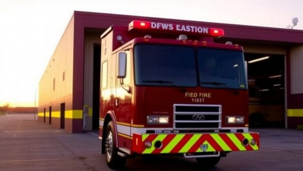 $130 million East Aircraft Rescue and Firefighting Station opens at DFW Airport