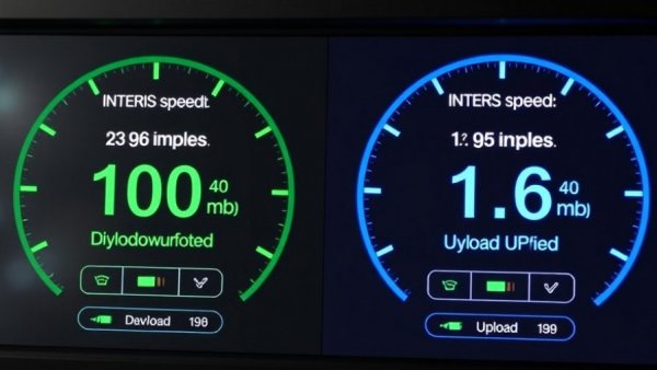 Internet speed test comparison showing high versus low results. Your ISP owes you.