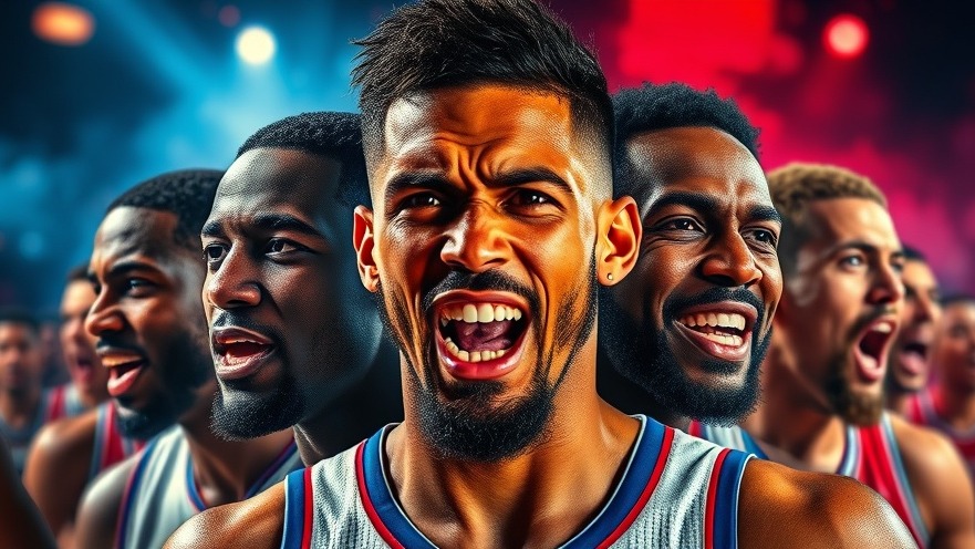 Dallas sports news graphic featuring NYK vs CLE game.