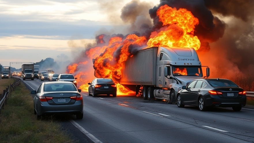 News commentator discusses illegal truckers on US roads.