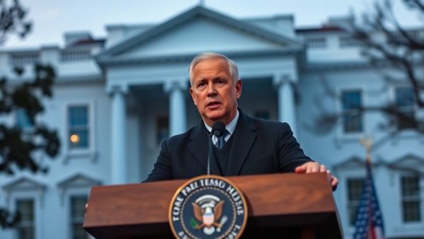 Speaker discussing deal with Iran at White House podium.