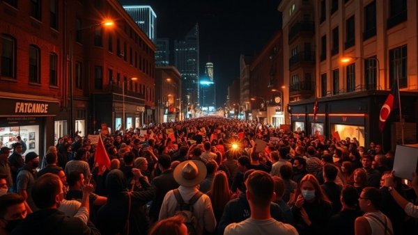 Iran internet blackout ends amid nighttime protests.