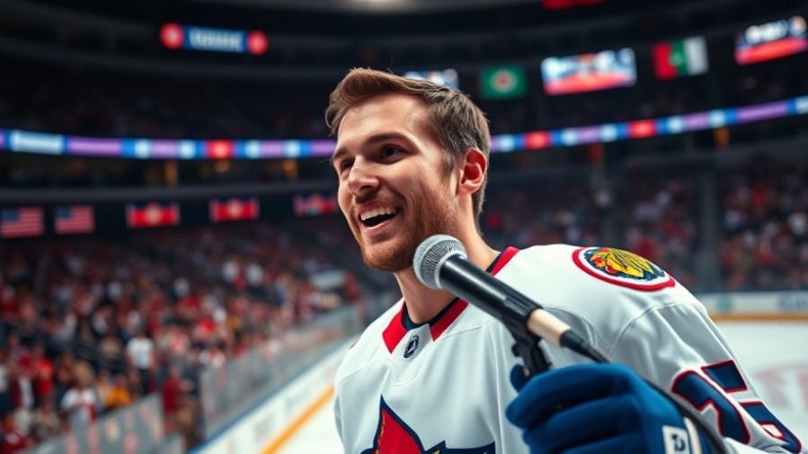 Hurricanes player celebrating Stanley Cup win.