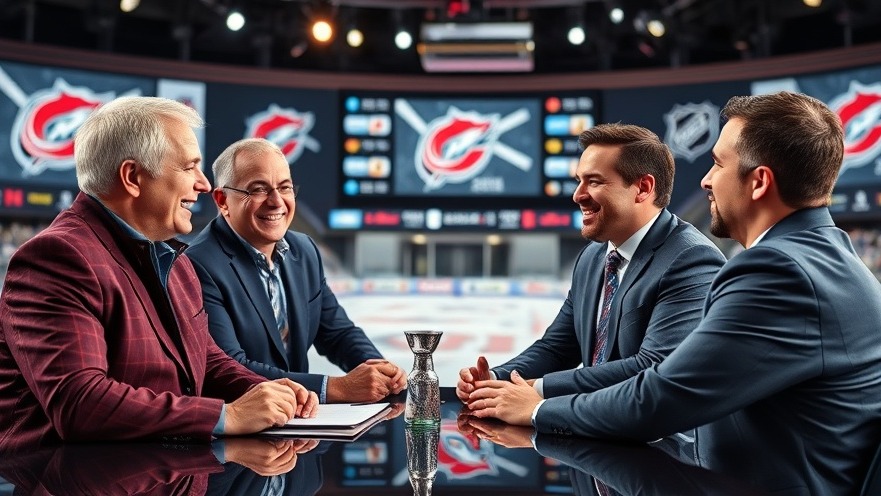 Carolina Hurricanes Stanley Cup Final discussion with players and commentator.