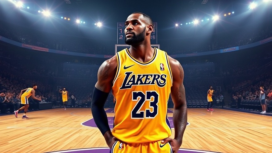 Sports analysts discuss LeBron James leaving the Lakers on TV.