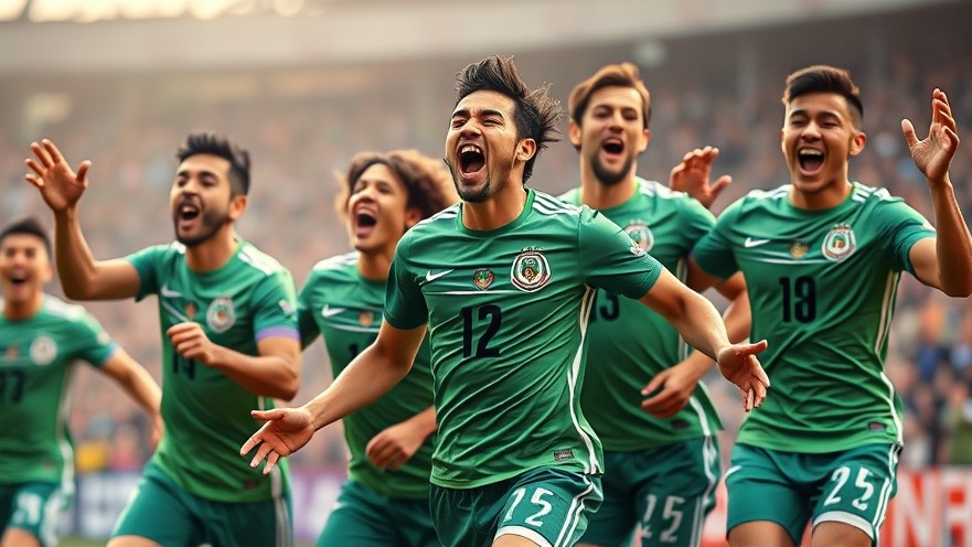 Mexico Advances in World Cup celebration with players and commentator