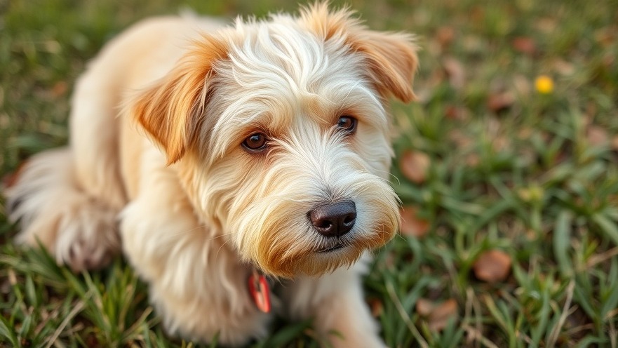 Adorable dog featured in Dallas community news, showcasing local pet events.