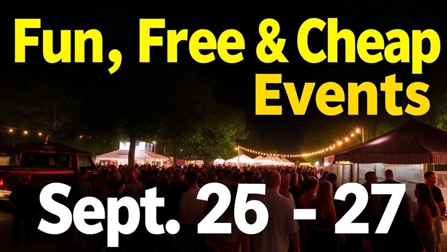 Discover free and fun weekend events in Houston: Sept 25-27.