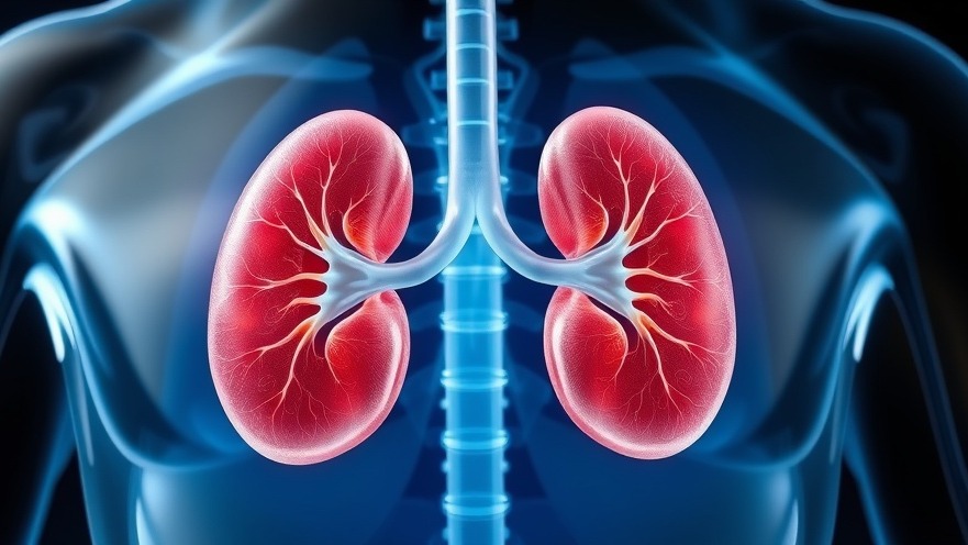 List of early signs of kidney disease displayed on a black background.