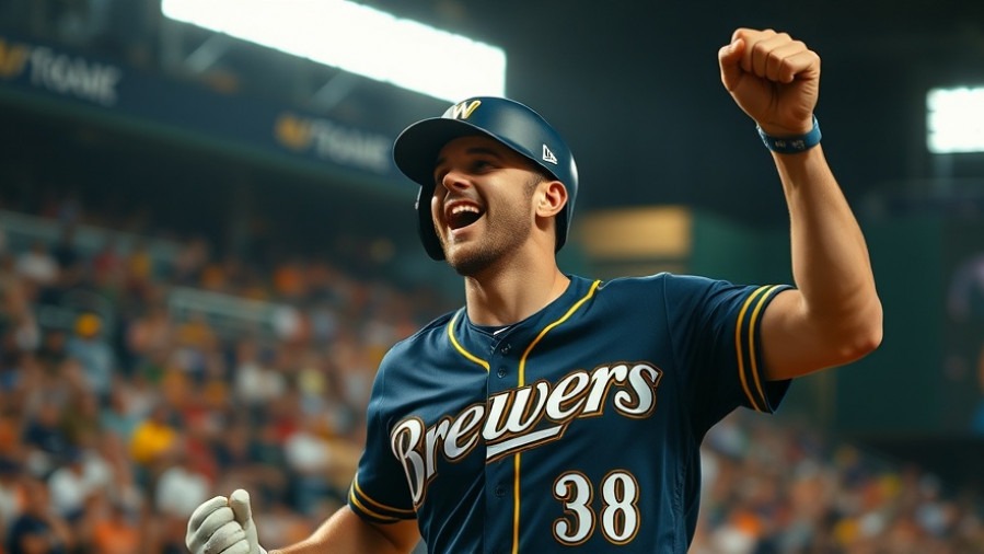 Epic MLB Postseason Highlights with an excited baseball player.