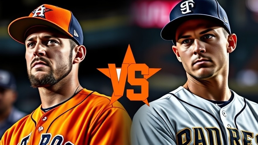 MLB season overview: Intense Astros vs Padres players showcasing baseball fan culture.
